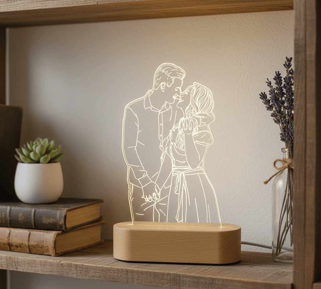 Personalized Led Hologram Lamp - Image 2