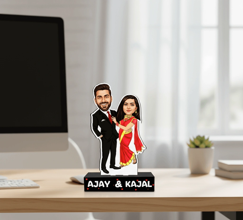 Personalized Love Story Caricature - Image 2