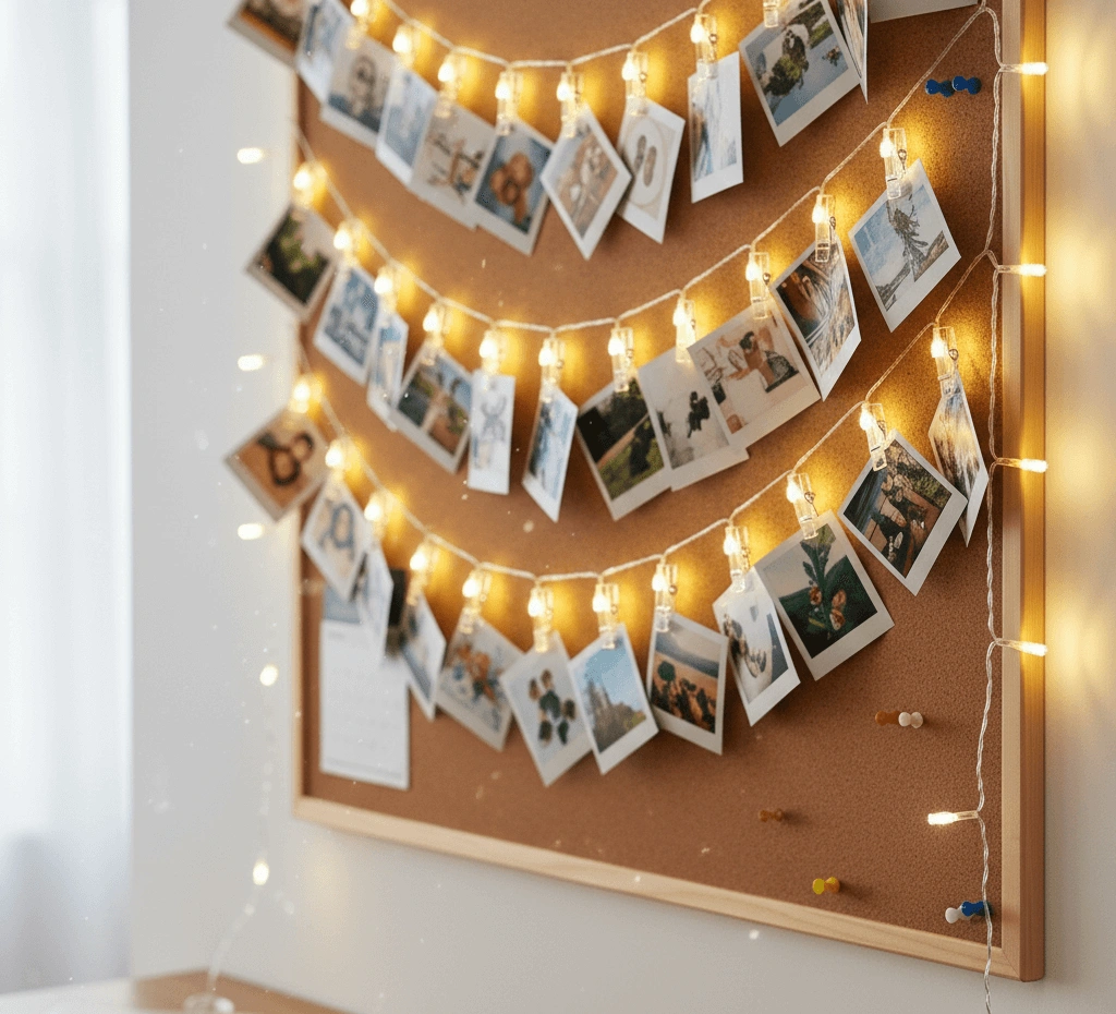 Customized Fairy Lights Photo Strips - Image 3